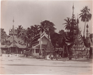 Lot 4036, Auction  127, Burma, Views of Rangoon