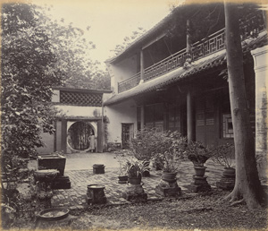 Lot 4045, Auction  127, China, Garden in Canton