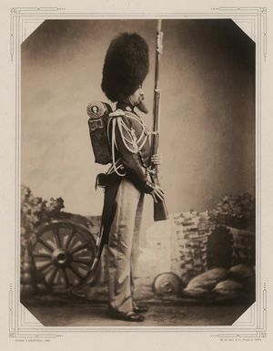 Lot 4058, Auction  127, Crémiere, Léon & Erwin Hanfstaengl, Grenadier of the Imperial Guard