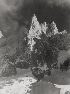 Lot 4290, Auction  127, Tairraz II, Georges, Mont Blanc massif (Aiguille Verte/Les Drus)