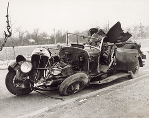 Lot 4307, Auction  127, Weegee, Car wreck