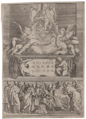 Lot 5004, Auction  127, Angolo, Giovanni Battista d', Das Grabmal eines Bischofs