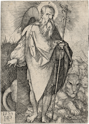 Lot 5013, Auction  127, Beham, Sebald, Der hl. Hieronymus