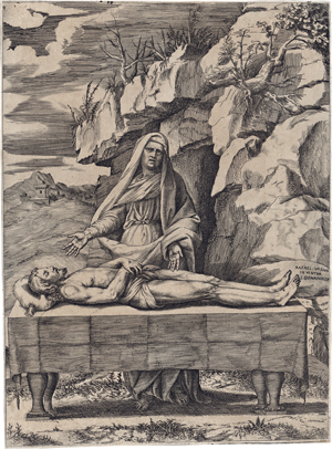 Lot 5028, Auction  127, Bonasone, Giulio, Beweinung