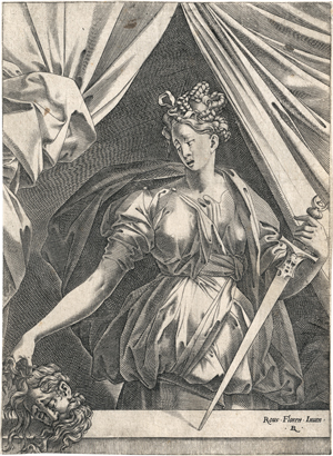 Lot 5031, Auction  127, Boyvin, René, Judith mit dem Haupt des Holofernes