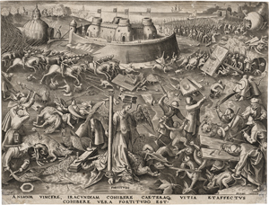 Lot 5035, Auction  127, Bruegel d. Ä., Pieter, Fortitudo -Tapferkeit