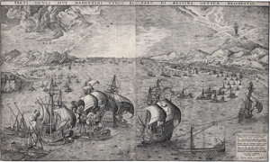 Lot 5037, Auction  127, Bruegel d. Ä., Pieter - nach, Seeschlacht in der Straße von Messina