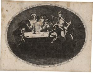 Lot 5041, Auction  127, Callot, Jacques, Le Brelan, ou l'Enfant prodigue trompé par une troupe de filous (Die Kartenspieler)