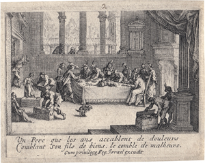 Lot 5042, Auction  127, Callot, Jacques, La vie de l'enfant prodigue