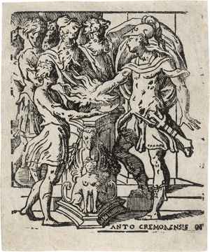 Lot 5044, Auction  127, Campi, Antonio, Mucius Scaevola