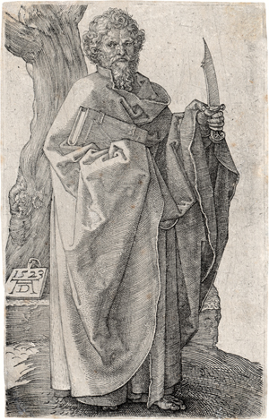 Lot 5067, Auction  127, Dürer, Albrecht, Der Apostel Bartholomäus