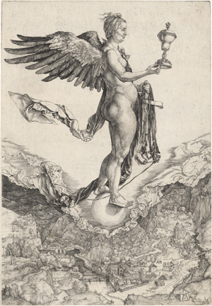 Lot 5073, Auction  127, Dürer, Albrecht, Die Nemesis oder: Das große Glück