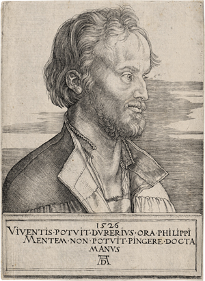Lot 5078, Auction  127, Dürer, Albrecht, Philipp Melanchton