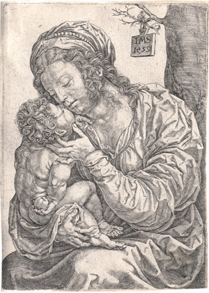Lot 5119, Auction  127, Gossaert, Jan, Die Jungfrau mit dem Kind am Fuße eines Baumes 