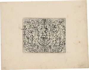 Lot 5174, Auction  127, Merian d. Ä., Matthäus, Grotesken mit geistlichen und weltlichen Symbolen