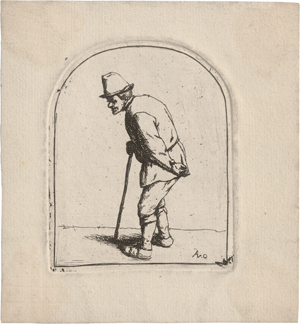 Lot 5177, Auction  127, Ostade, Adriaen van, Bauer mit gekrümmtem Rücken