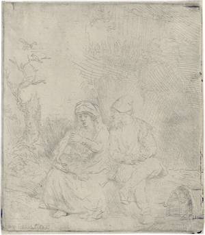 Lot 5197, Auction  127, Rembrandt Harmensz. van Rijn, Die Ruhe auf der Flucht
