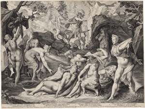Lot 5217, Auction  127, Sadeler, Aegidius, Diana und Aktaion