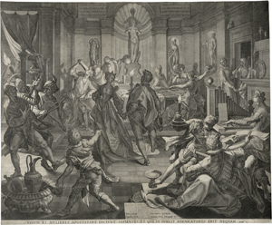 Lot 5218, Auction  127, Sadeler I, Johannes, Der Karneval (oder der verlorene Sohn). 