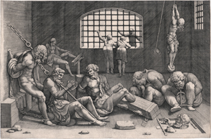 Lot 5227, Auction  127, Scultori, Giovanni Battista, Der Kerker mit den Gefangenen