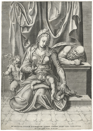 Lot 5231, Auction  127, Soye, Philippe de, Die Heilige Familie mit dem Johannesknaben