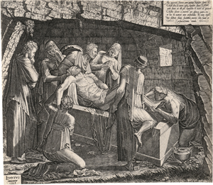 Lot 5232, Auction  127, Suavius, Lambert, Die Grablegung 