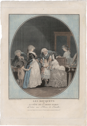 Lot 5259, Auction  127, Debucourt, Philibert Louis, Le compliment; Les bouquets