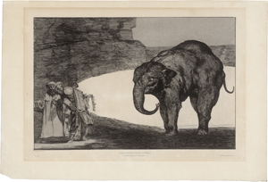 Lot 5276, Auction  127, Goya, Francisco de, Disparate de Bestia (Otras leyes por el pueblo).