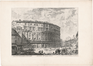 Lot 5292, Auction  127, Piranesi, Giovanni Battista, Teatro di Marcello
