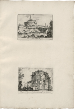 Los 5293 - Piranesi, Giovanni Battista - Varie Vedute di Roma - 2 - thumb