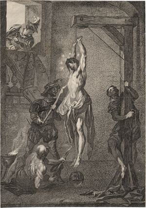 Lot 5301, Auction  127, Schmutzer, Jakob Matthias, Das Martyrium des hl. Nepomuk