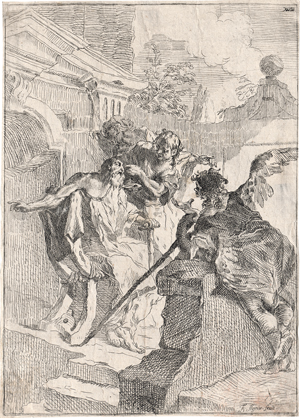 Lot 5303, Auction  127, Sigrist, Franz, Tobias heilt seinen Vater mit der Fischgalle