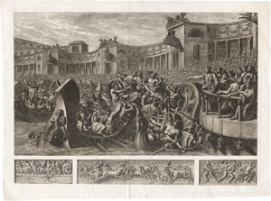 Lot 5329, Auction  127, Ademollo, Luigi, Eine Naumachie