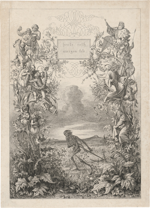Lot 5362, Auction  127, Neureuther, Eugen Napoleon, "heute roth, morgen tod." 