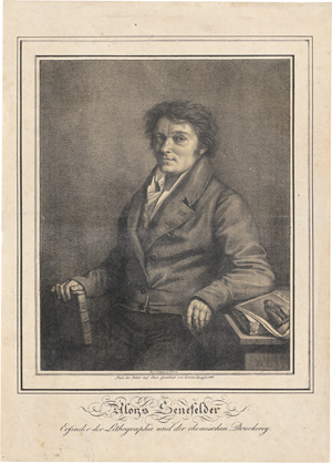 Lot 5371, Auction  127, Quaglio, Lorenzo, Aloys Senefelder 
