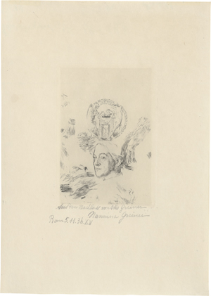 Lot 5393, Auction  127, Greiner, Otto, Die Zeit geht hin