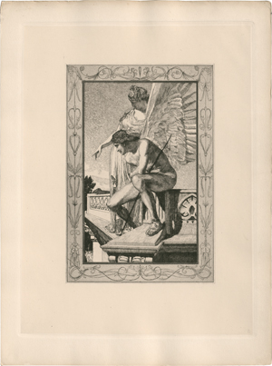 Lot 5405, Auction  127, Klinger, Max, Amor und Psyche, Opus V a und Opus V b