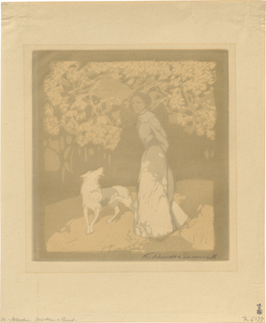 Lot 5417, Auction  127, Schmoll von Eisenwerth, Karl, "Mädchen und Hund"