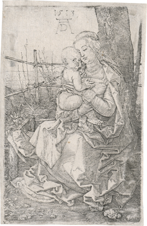 Lot 5481, Auction  127, Dürer, Albrecht, Maria mit dem Kinde am Baum