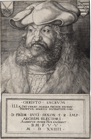 Lot 5486, Auction  127, Dürer, Albrecht, Friedrich der Weise