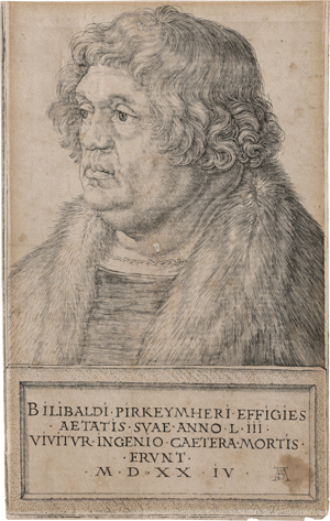Lot 5487, Auction  127, Dürer, Albrecht, Willibald Pirkheimer