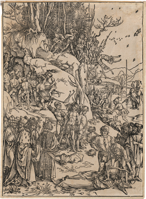 Lot 5497, Auction  127, Dürer, Albrecht, Marter der Zehntausend von Nikomedien