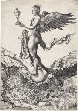 Lot 5503, Auction  127, Dürer, Albrecht - nach, Nemesis oder: Das große Glück