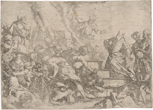 Lot 5516, Auction  127, Giordano, Luca, Das Opfer des Elias