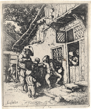 Lot 5591, Auction  127, Ostade, Adriaen van, Die wandernden Musikanten