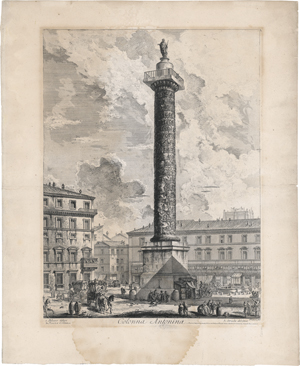 Lot 5603, Auction  127, Piranesi, Giovanni Battista, Colonna Antonina