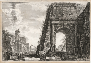 Lot 5604, Auction  127, Piranesi, Giovanni Battista, Veduta dell'Arco di Tito
