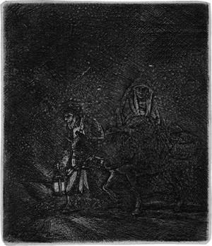 Los 5607 - Rembrandt Harmensz. van Rijn - Die Flucht nach Ägypten, Nachtstück - 1 - thumb