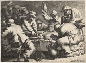 Lot 5667, Auction  127, Vliet, Johannes Jorisz. van, Die Bauernmahlzeit
