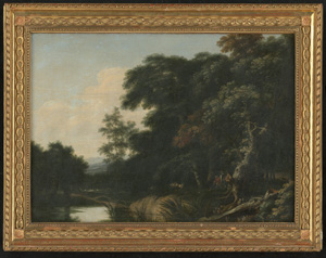 Los 6006 - Arthois, Jacques d' - zugeschrieben - Waldige Landschaft mit Schäfern - 1 - thumb